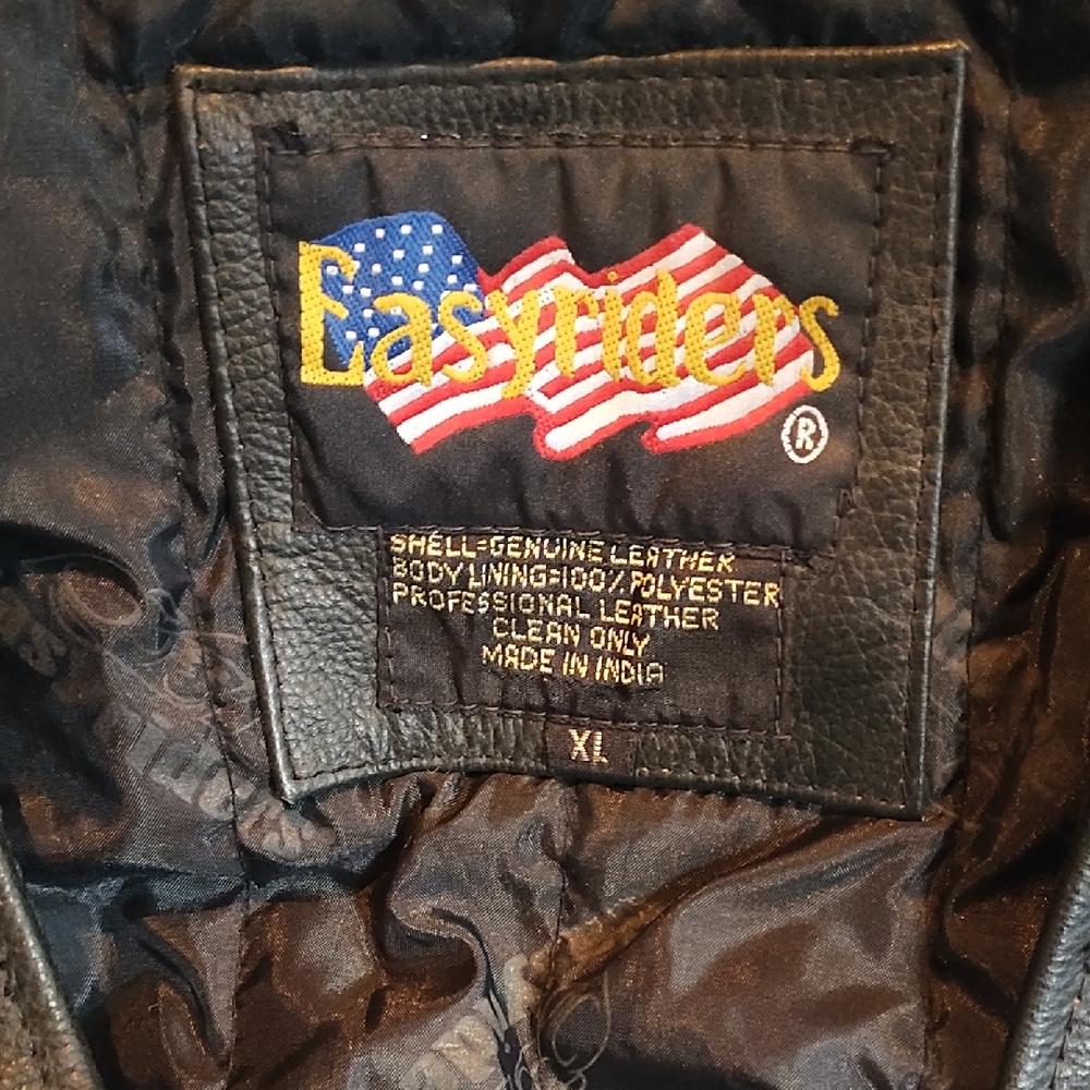 Easyriders Black Leather Jacket